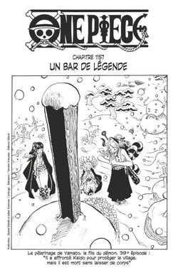 One Piece édition originale - Chapitre 1157 - Un bar de légende