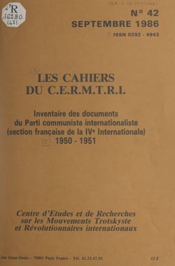 Inventaire des documents du Parti communiste internationaliste (section française de la IVe Internationale), 1950-1951