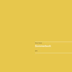 Sommerbuch - 2015