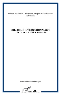 Colloque international sur l'Ecologie des langues