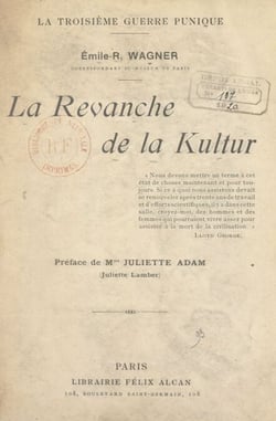 La revanche de la "Kultur" - La troisième guerre punique
