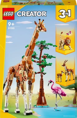 LEGO® 31150 - Les animaux sauvages du safari - LEGO® Creator