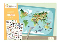 Boîte créative Decalco Mania Planisphère