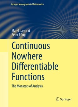 Continuous Nowhere Differentiable Functions - The Monsters of Analysis
