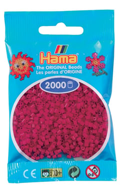 Sachet 2000 Mini perles Hama - lie de vin - 50129