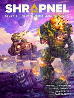 BattleTech: Shrapnel, Issue #18 (The Official BattleTech Magazine) - BattleTech Magazine, #18
