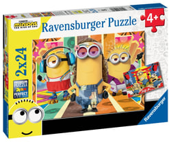 Puzzles 2x24 pièces - Les Minions en action / Minions 2