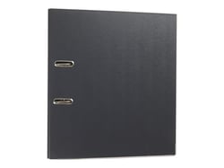 Classeur à levier A4 - Dos 70 mm - Carton et polypropylène - Gris foncé - Cultura