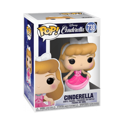 Figurine Funko POP - Disney Cendrillon - Cendrillon robe rose - n°738