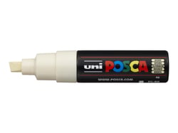 Marqueur Posca - Pointe large - Ivoire - PC8K