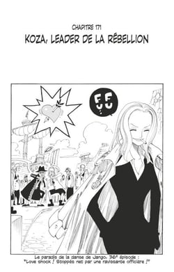 One Piece édition originale - Chapitre 171 - Koza, leader de la rébellion