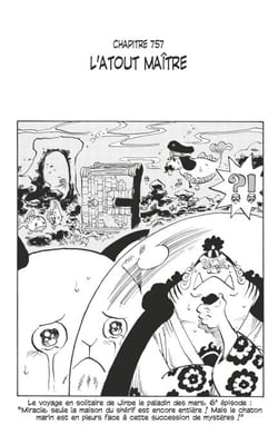 One Piece édition originale - Chapitre 757 - L'atout maître