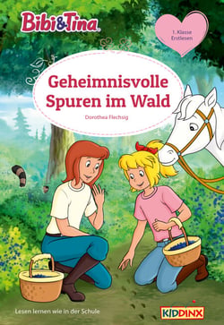 Bibi &amp; Tina: Geheimnisvolle Spuren im Wald - Erstlesebuch