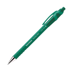 Stylo bille rétractable - Vert - Flexgrip - Pointe moyenne - Paper Mate