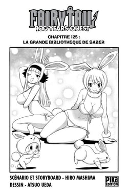 Fairy Tail - 100 Years Quest Chapitre 125 - La grande bibliothèque de Saber