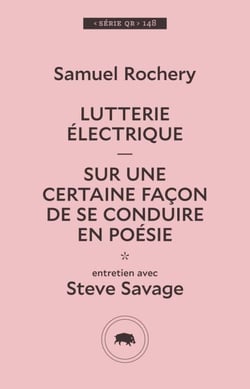 Lutterie électrique - sur une certaine façon de se conduire en poésie – entretien avec Steve Savage