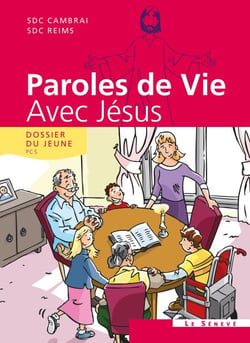 Paroles de vie - Avec Jésus - Dossier du jeune + (1CD audio)