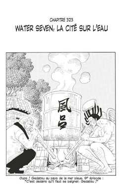 One Piece édition originale - Chapitre 323 - Water seven, la cité sur l'eau