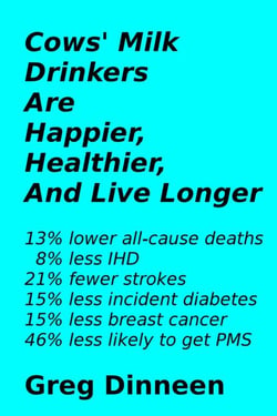 Cows' Milk Drinkers Are Happier, Healthier, And Live Longer