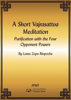 A Short Vajrasattva Meditation: Purification with the Four Opponent Powers eBook