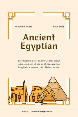 Ancient Egyptian: Government/Politics - Ancient Egyptian History, #1