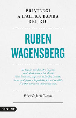 Privilegi a l'altra banda del riu - Pròleg de Jordi Cuixart