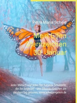 Mein Elfen Sternzeichen 30. Januar - Jeder Mensch und jedes Tier hat eine Schutzelfe, die ihn begleitet - sein Elfensternzeichen am gleichen Tag geboren. www.schutzengelein.de