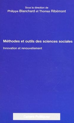METHODES ET OUTILS DES SCIENCES SOCIALES - Innovation et renouvellement
