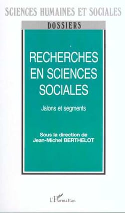 RECHERCHES EN SCIENCES SOCIALES - Jalons et segments