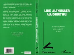 Lire Althusser aujourd'hui