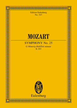 Symphony No. 25 G minor - K. 183