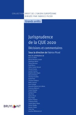 Jurisprudence de la CJUE 2020 - Décisions et commentaires