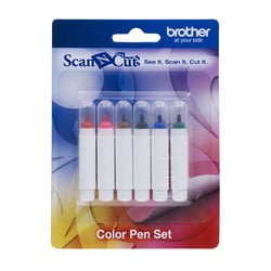 6 Stylos encre permanente - Scan N Cut