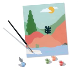 Peinture au numéro Ravensburger - CreArt - At the lake - 24 x 30 cm