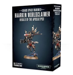 Chaos Space Marines : Haarken Worldclaimer - Warhammer 40.000