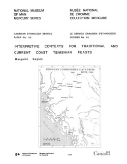 Interpretive contexts for traditional and current coast Tsimshian feasts