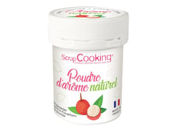 Poudre d'arôme naturel ScrapCooking® - Litchi - 15 g