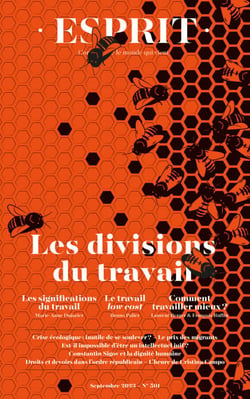 Esprit - Les divisions du travail - Septembre 2023