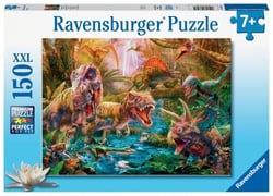 Puzzle 150 pièces XXL - Le rassemblement des dinosaures