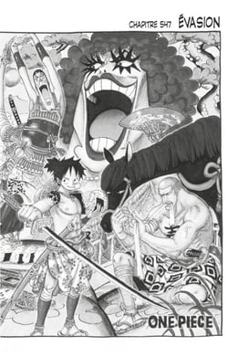 One Piece édition originale - Chapitre 547 - Évasion