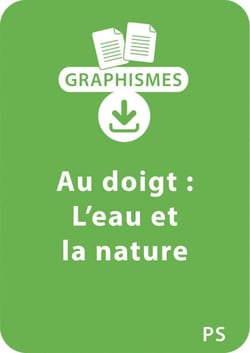 Graphismes au doigt PS - L'eau et la nature - Un lot de 9 fiches à télécharger