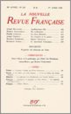 La Nouvelle Revue Française N' 338 (Avril 1942)