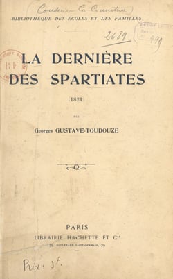 La dernière des Spartiates (1821)