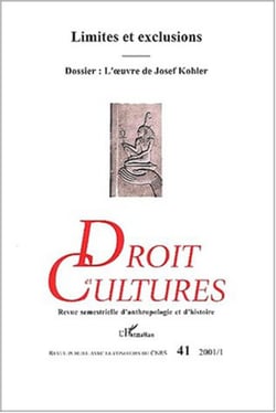 LIMITES ET EXCLUSIONS / DOSSIER : L'?UVRE DE JOSEF KOHLER