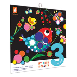 Coffret créatif gommettes rondes - Janod