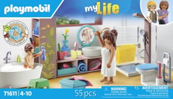 PLAYMOBIL - Salle de bains avec douche et baignoire - 71611 - La maison moderne