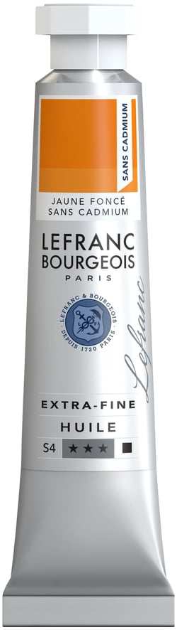 Peinture à l'huile extrafine - 20ml - jaune foncé sans cadmium
