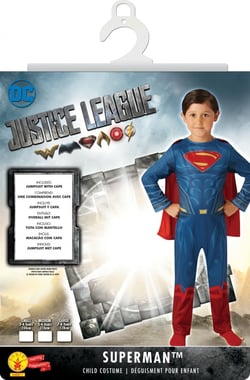 Déguisement Justice League - Taille S - Superman
