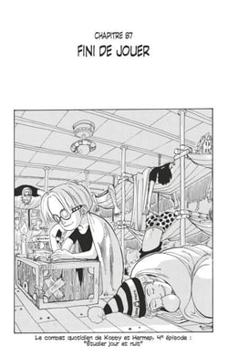 One Piece édition originale - Chapitre 87 - Fini de jouer