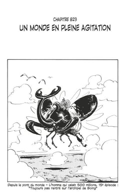 One Piece édition originale - Chapitre 823 - Un monde en pleine agitation